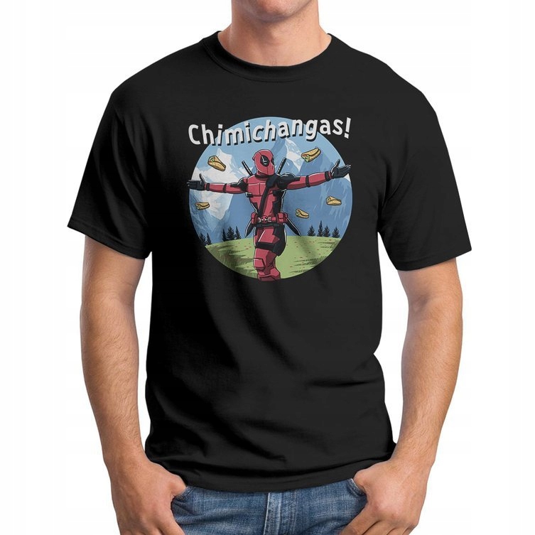 

Koszulka T-Shirt Chimichangas Deadpool M