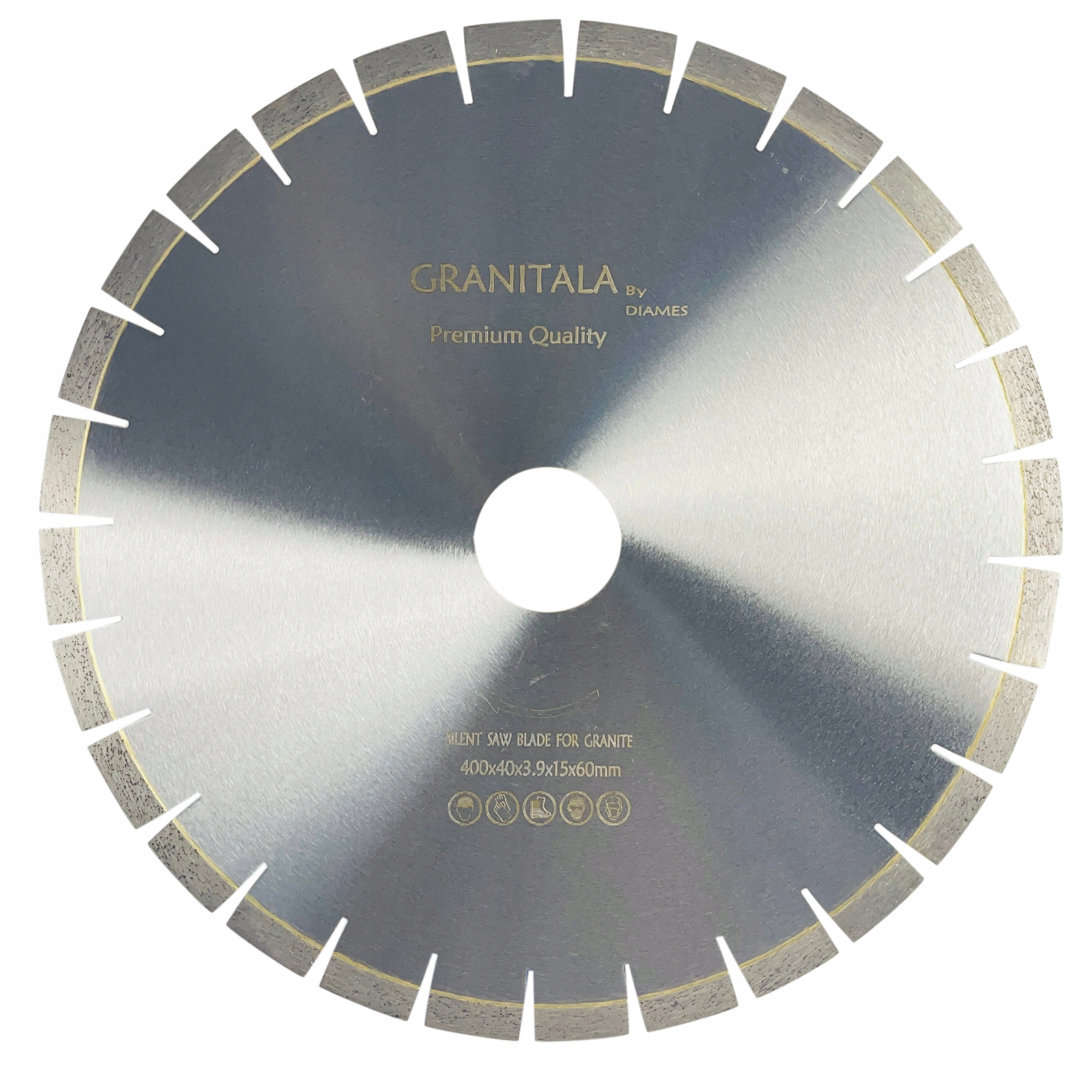 Diames Diamantový Kotouč Granit 400 60 MM Za Mokra Tichý Segment 15 MM