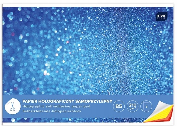 

Papier holograficzny samoprzylepny B4 Interdruk