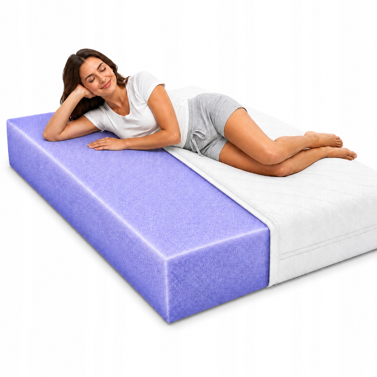 Pěnová Matrace 110x170 antialergická tvrdá pěna léto/zima H4 11cm