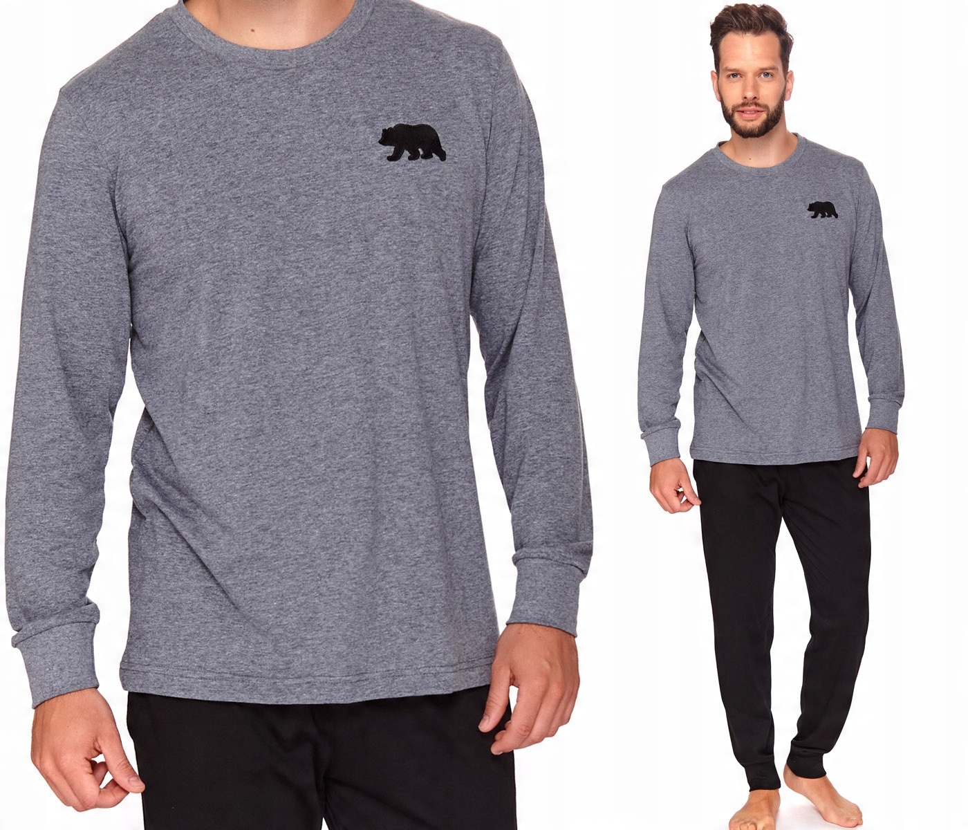 

Piżama męska Doctor Nap 9509 Dark Grey M