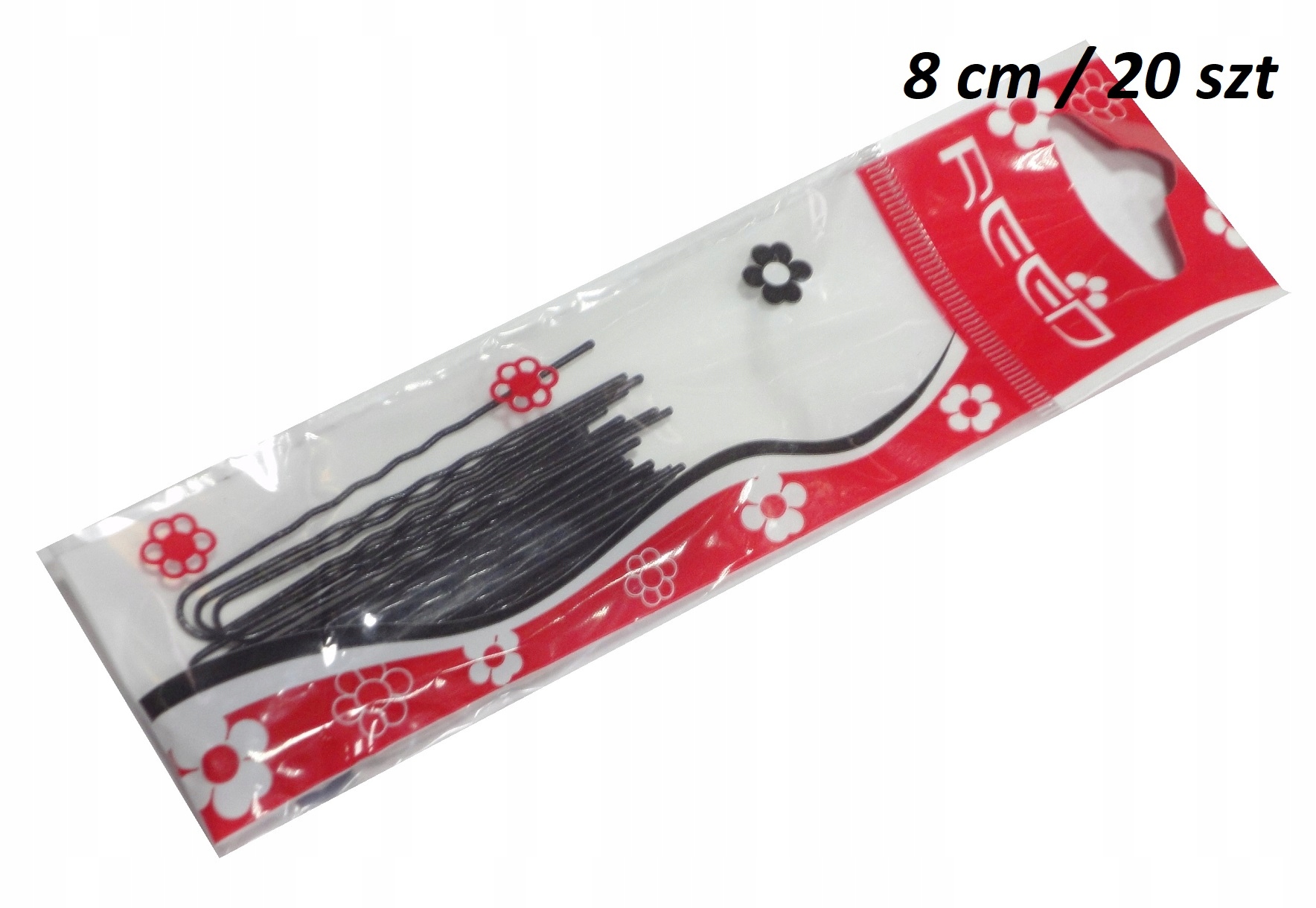 

Reed spinki szpilki do koka włosów czarne 8 cm