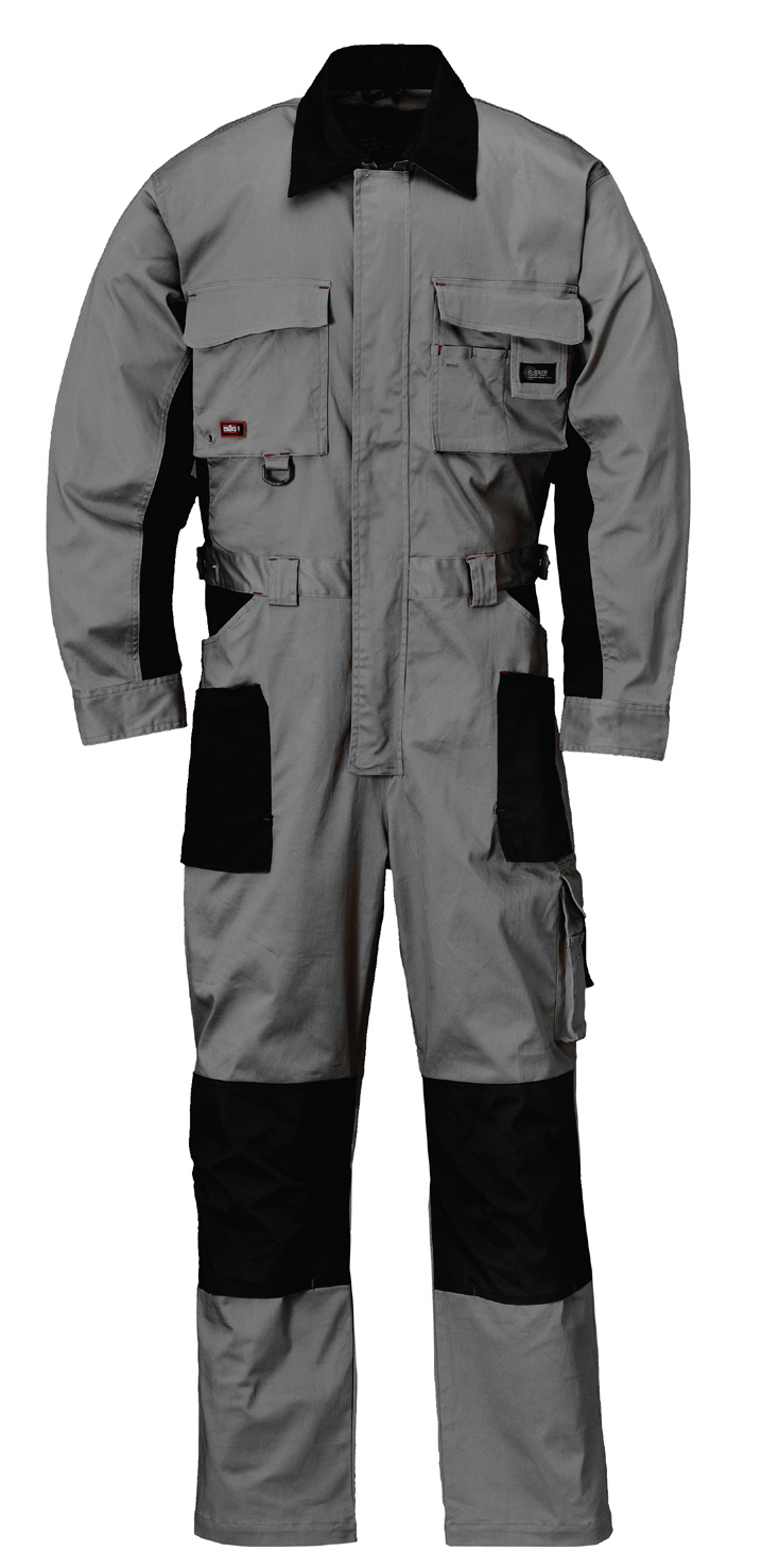 Робочий костюм стрейч Issa сірий