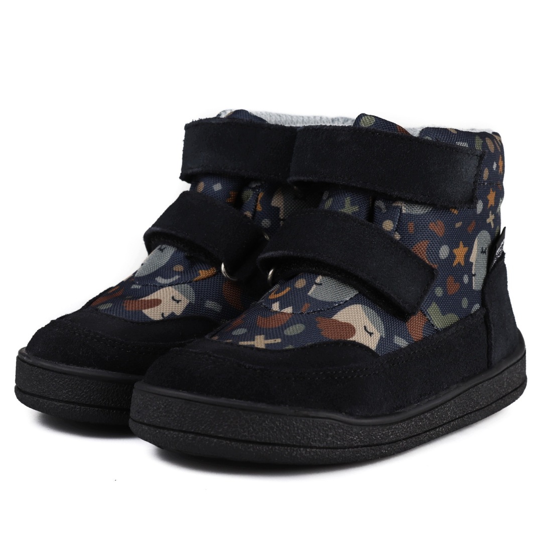 Mido 72-06 Buty Ocieplane Barefoot Wodoodporne Jesienne Moon Ink R 28