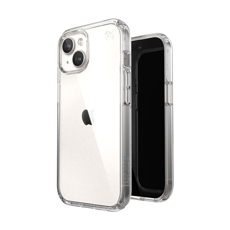 Pouzdro Speck Presidio Perfect-Clear pro iPhone 15 14 13, průhledné