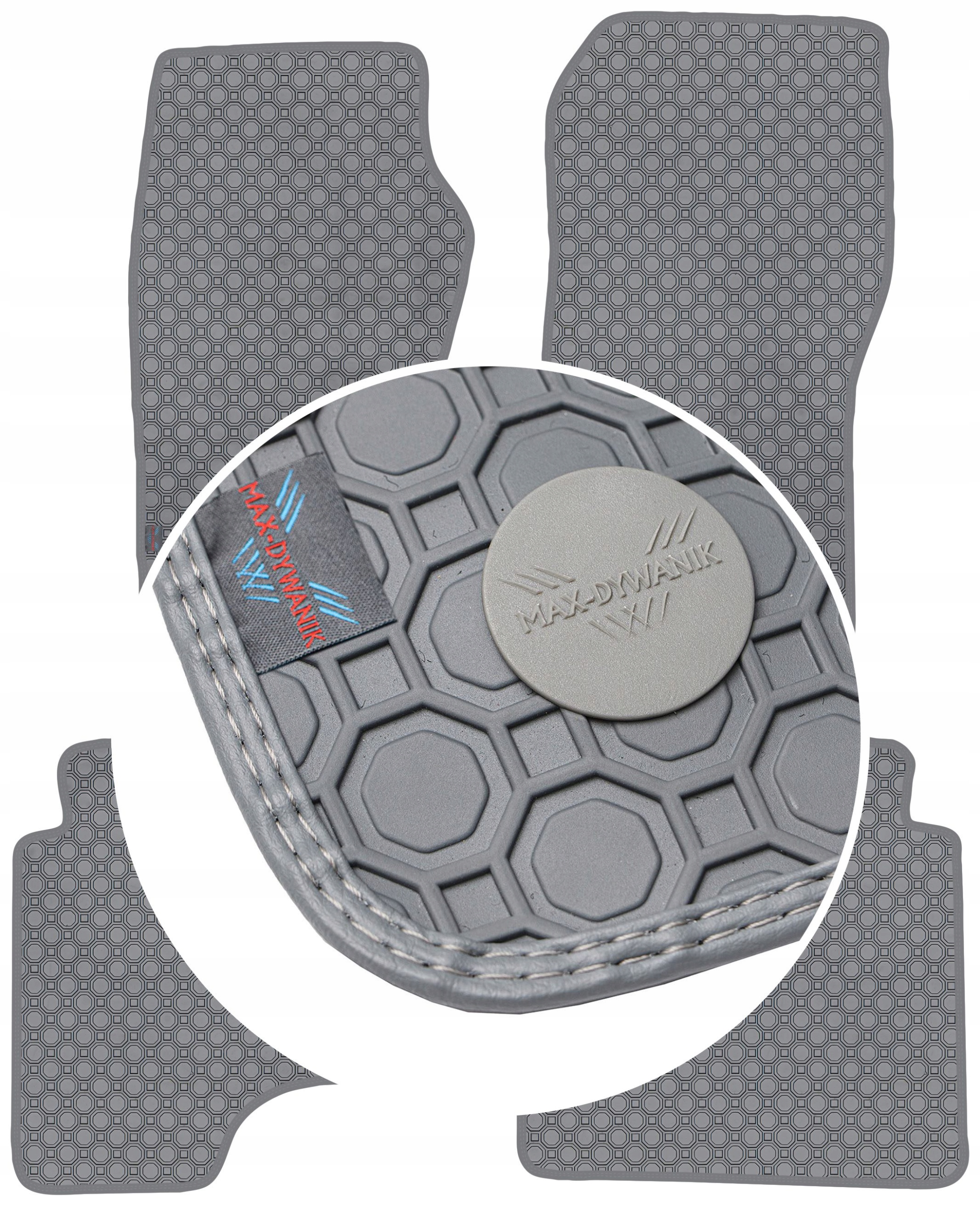 Jeep Cherokee IV Kk 2007-2012 Koberce Popielate