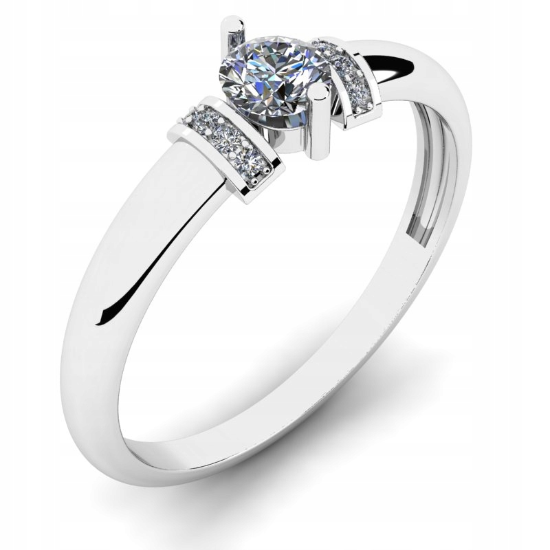 

Pierścionek Z Białego Złota Na Zaręczyny