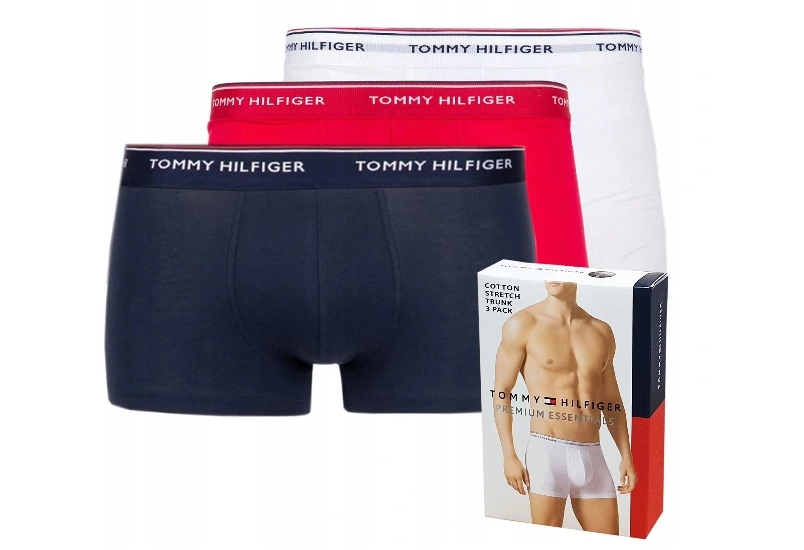 

Bokserki Tommy Hilfiger 3pak roz. S