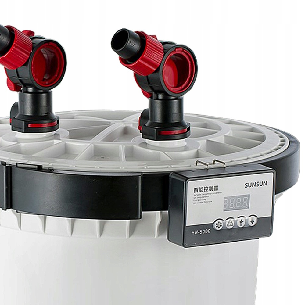 Sunsun HW-5000 LCD Uv – Vnější Filtr 1800 – 4600 L/h