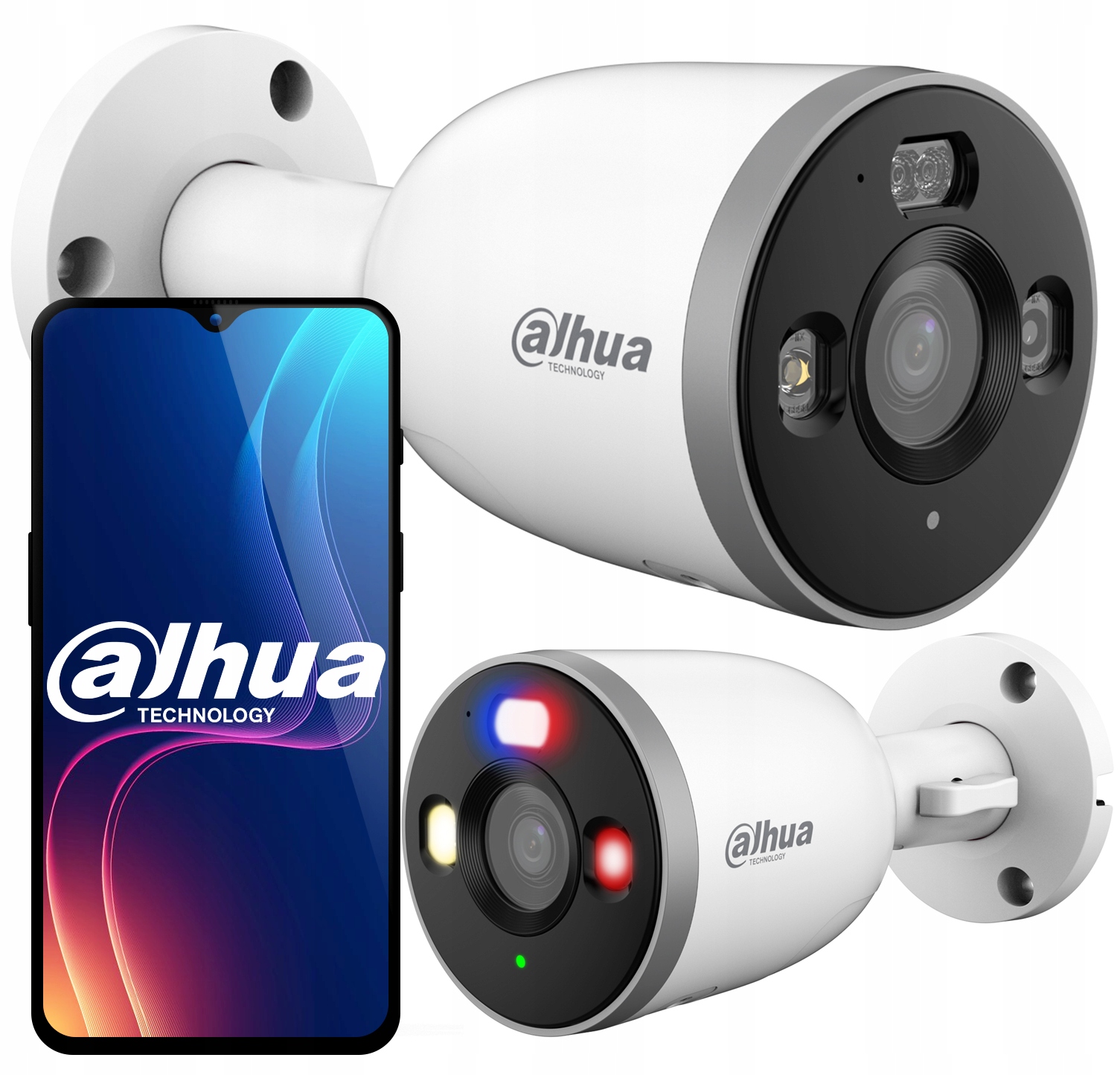 Kamera WiFi 2K 3MPx Dahua F3D-PV Zewnętrzna Mikrofon Głośnik