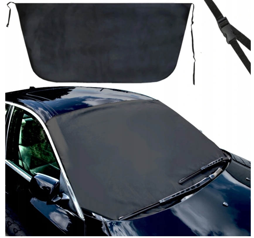 DUŻA MATA OSŁONA NA PRZEDNIĄ SZYBĘ AUTA ZIMĘ ANTYSZRONOWA PRZECIWSZRONOWA Rodzaj maty na szyby