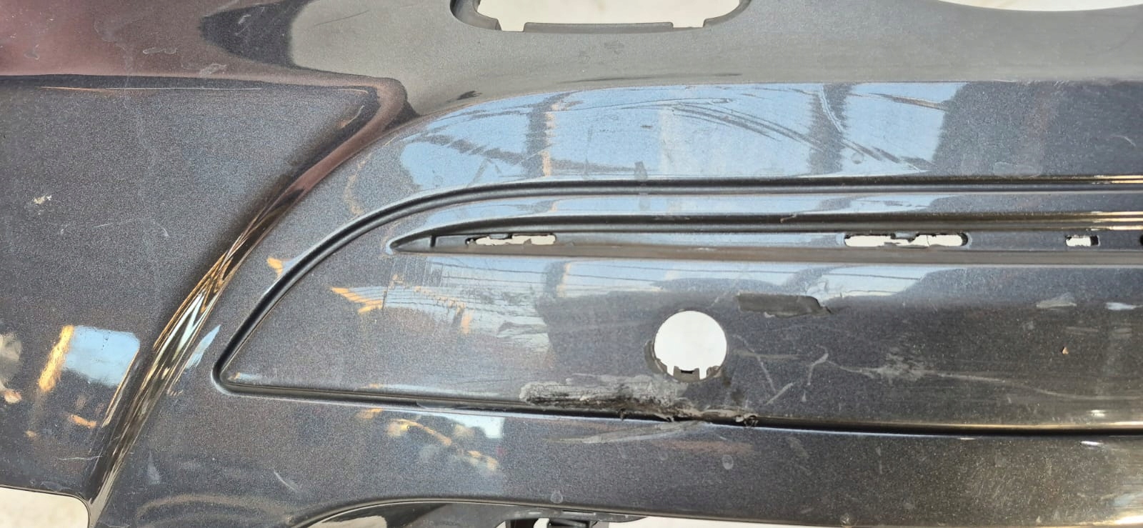 MERCEDES E-KLASA W211 LIFT 06-09 bumper front front SPR PDC