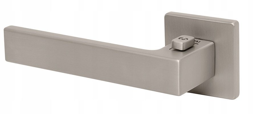 Kľučka Tupai 4275 5SQ-142 Privé, ľavá, nikel s tlačidlom na rukoväti