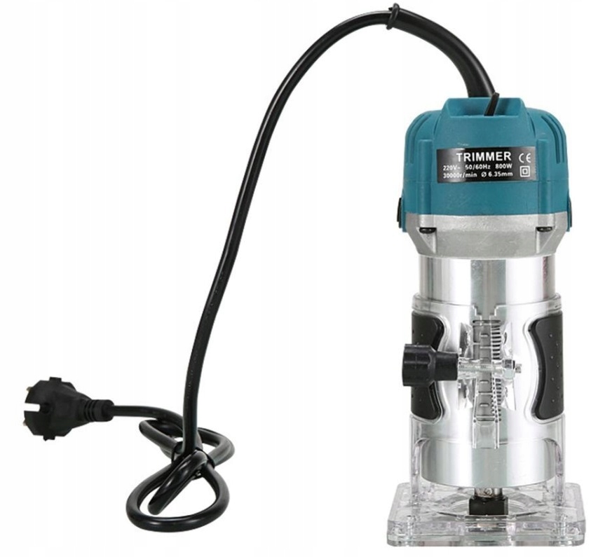 Frezarka krawędziowa do drewna 800 W FR-01 z 15 frezami – Wydajna i wygodna obróbka