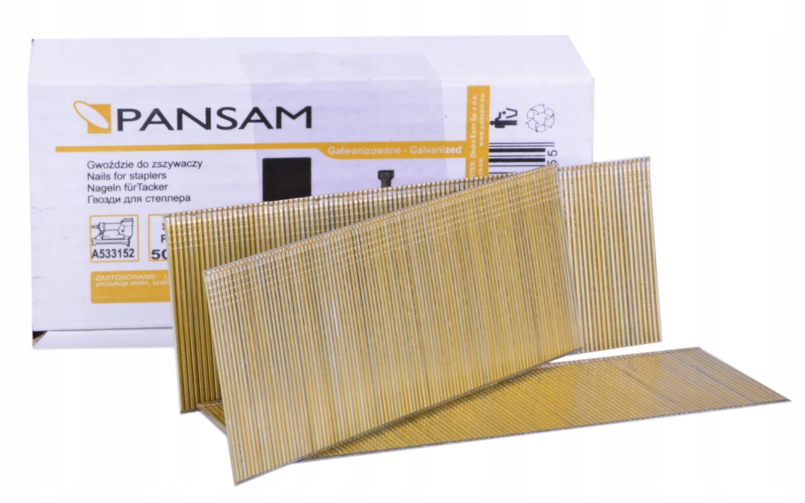 DEDRA GWOŹDZIE DO ZSZYWACZY DŁ.45MM TYP300 5000SZT