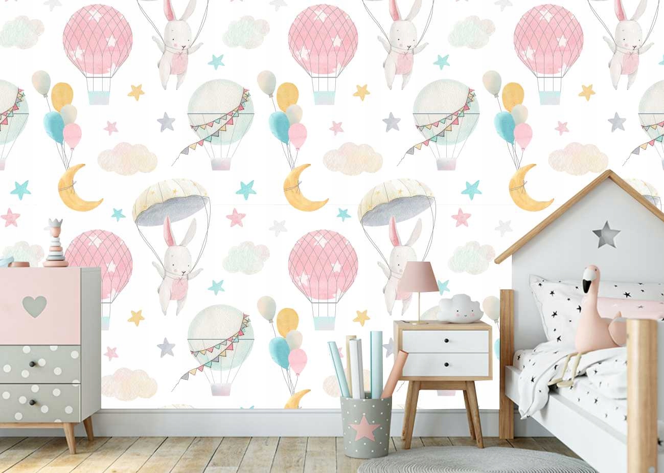 

Fototapeta Dla Dzieci Balony Króliczki 416x292