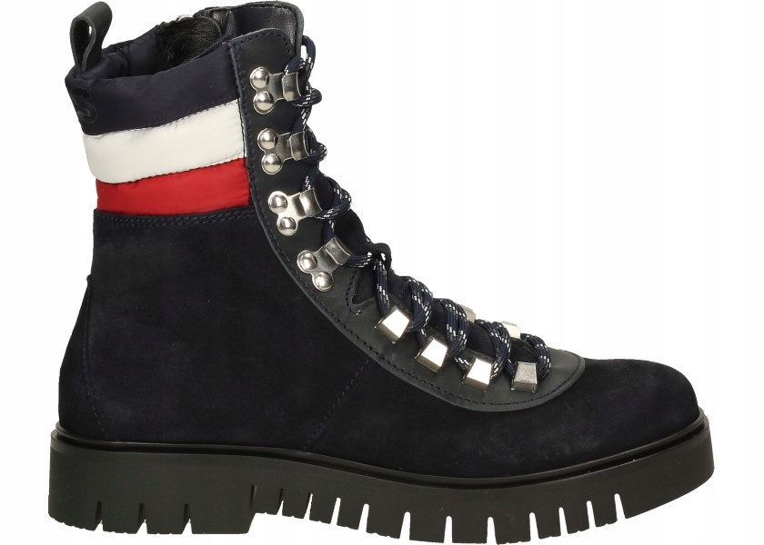 Tommy Hilfiger Boty EN0EN00613 36 Padded Nylon Lace Up Boot