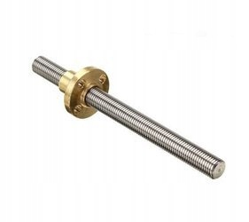 Trapézový šroub TR8x1-500 mm matice 3D tisku Cnc