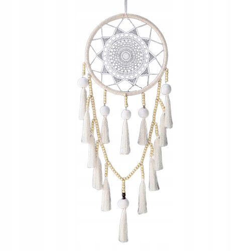 

Łapacz Snów Makrama Boho Styl Diy Koraliki Gwiazda
