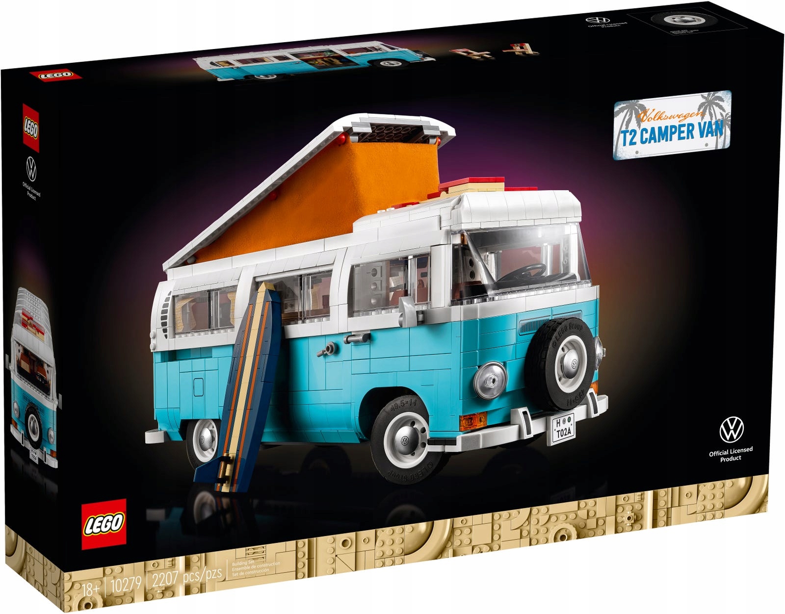Lego Creator Expert 10279 Volkswagen T2 Camper Van