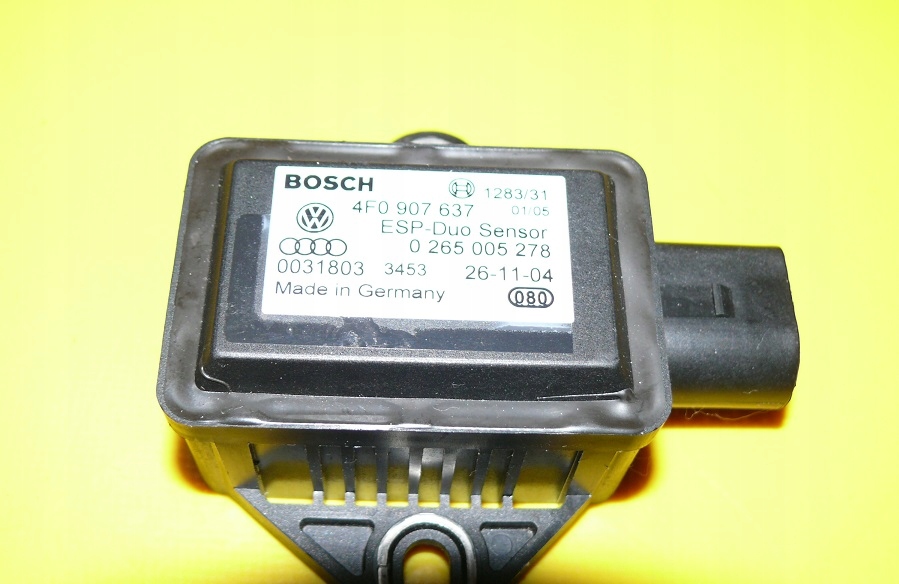 sensor module SENSOR PRZYSPIESZENIA ESP AUDI A6 C6 4F0907637 0265005278