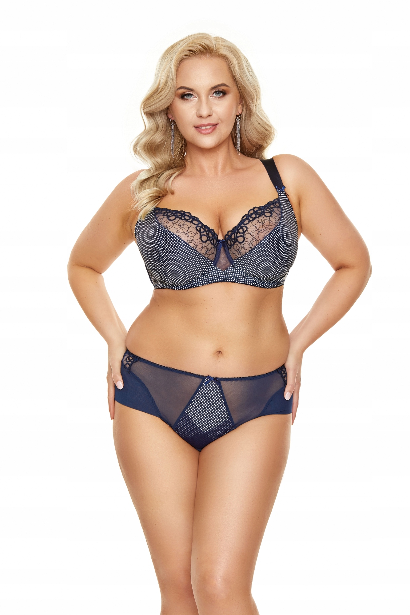 Nessa Podprsenka 75F Moly Námořnická Modrá