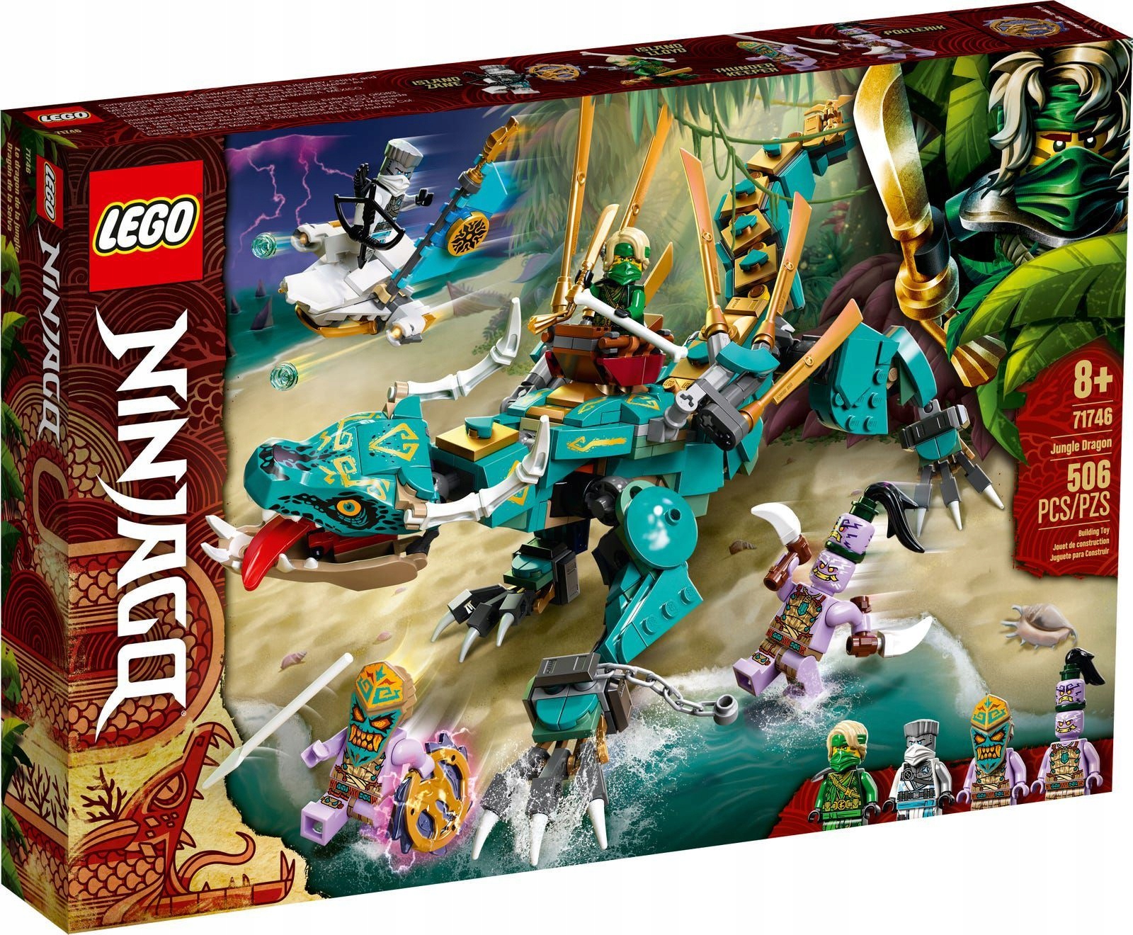 

Lego Ninjago 71746 Dżunglowy smok Nowe