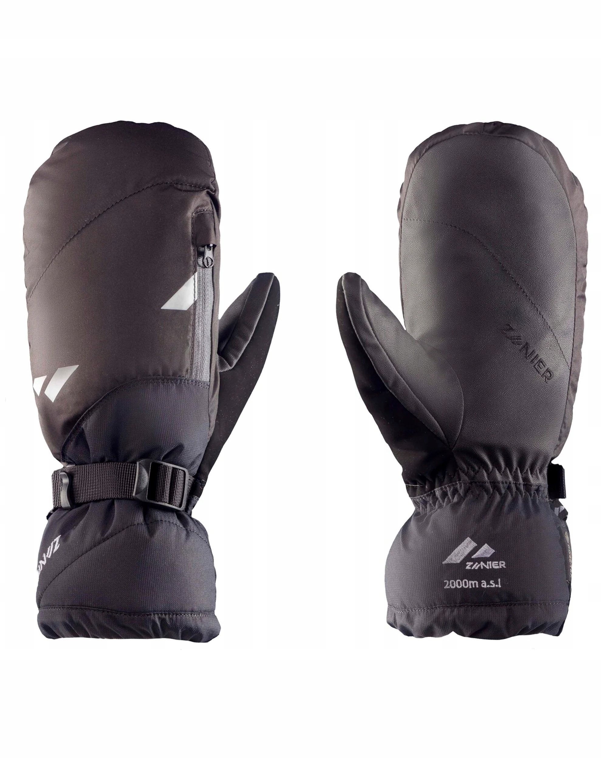 Pětiprsté zateplené lyžařské rukavice Zanier Ride.GTX Gore-Tex 10