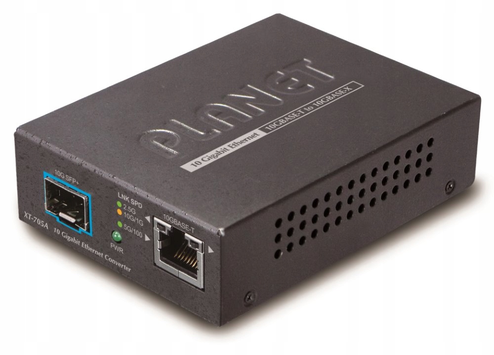 Planet XT-705A konvertor 10G 5G 2.5G 1G 100M MiniGBIC Sfp 10GBA