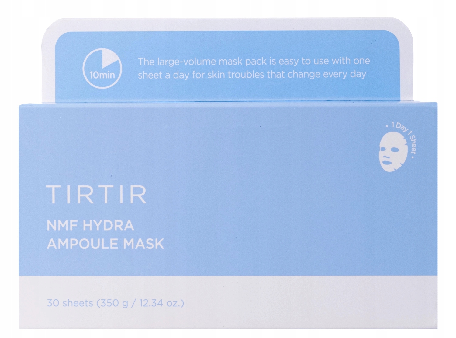 Tirtir Nmf Hydra Ampoule Mask Zestaw nawilżających maseczek 30 szt
