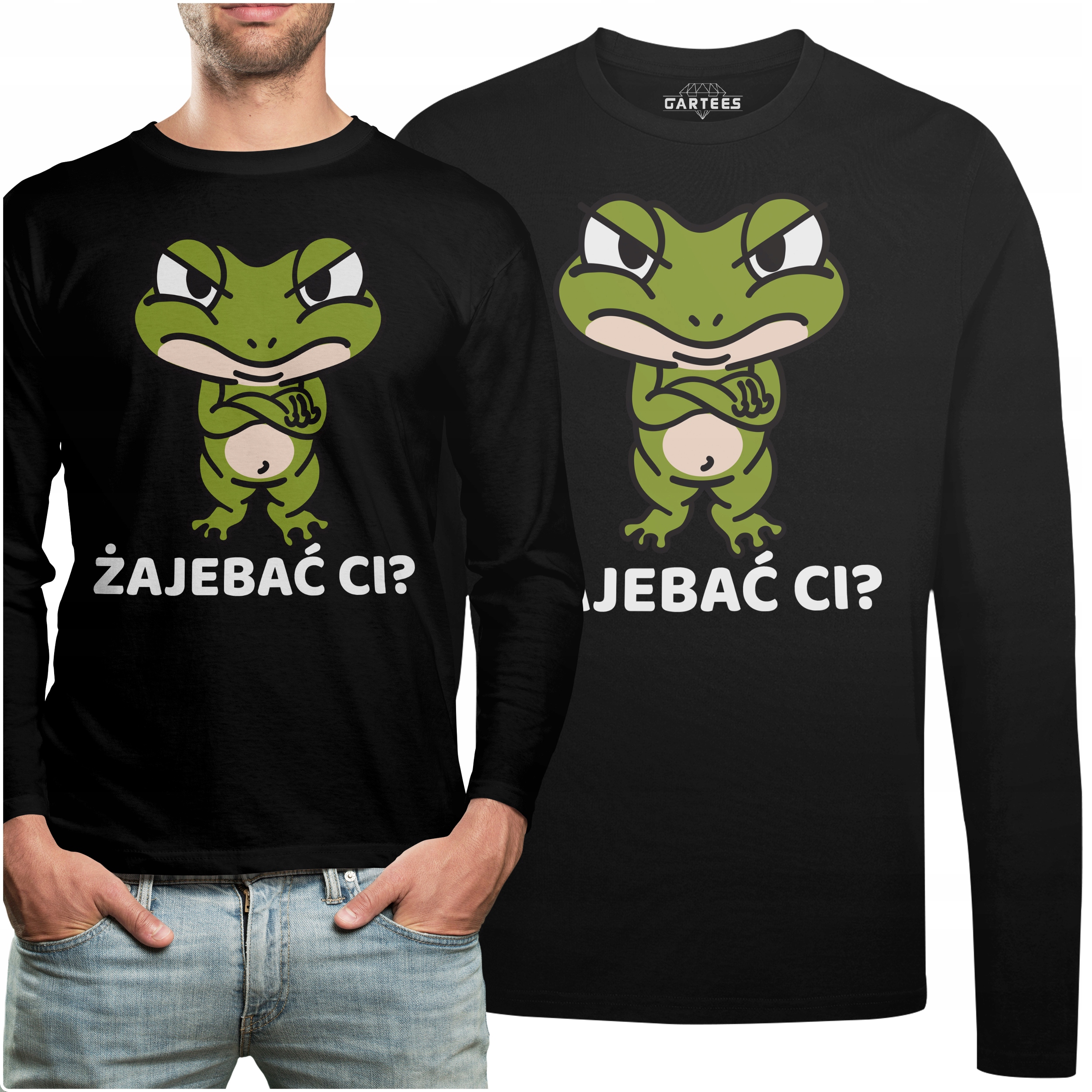 

Koszulka Long Prezent Dla Niego Napis Żajebać CI