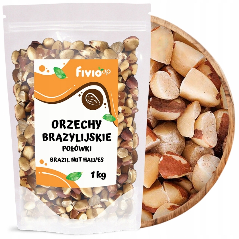 Fivio Up Orzechy brazylijskie połówki 1kg