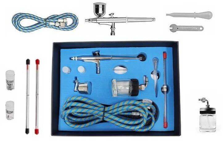 Lakovací Airbrush Přesný 0,2mm, 0,3mm, 0,5mm KD2097