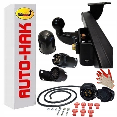 KOMPLETNY HAK HOLOWNICZY+WIĄZKA7PIN +ADAPTER 7/13P SUZUKI VITARA 1988do2005 Homologacja tak