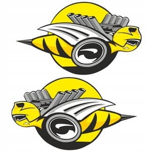 

Bee V8 set naklejka