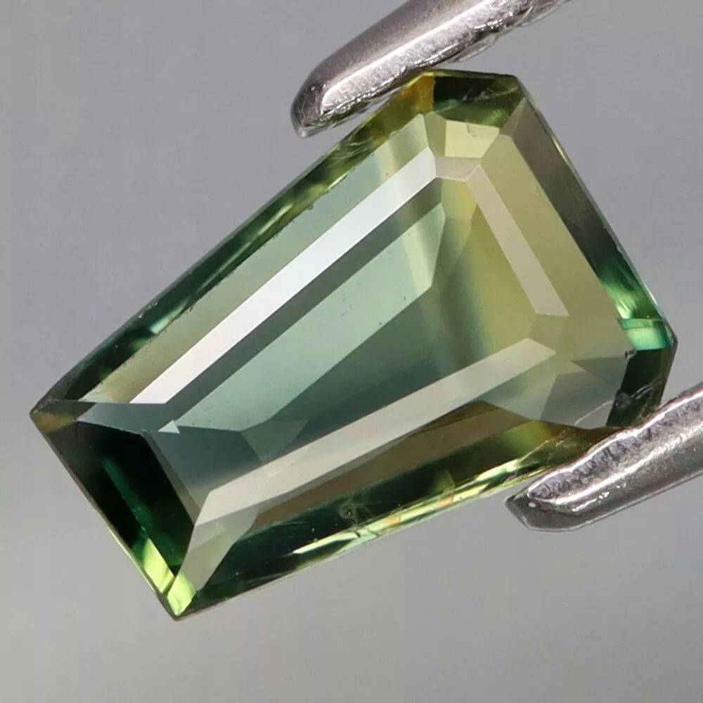 Safír 0.66ct Zelená Freeform eCertifikát Wbd