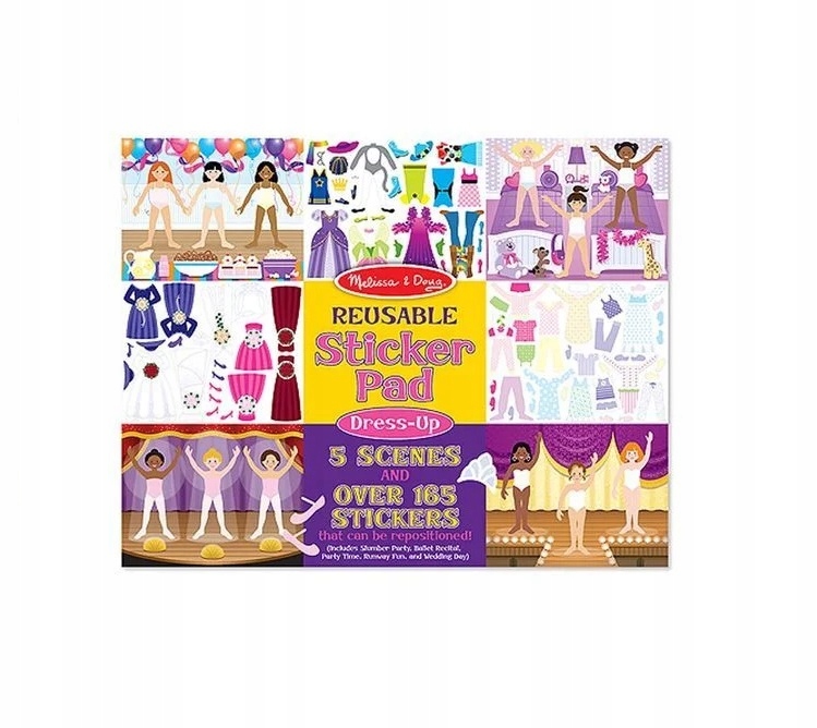 

Melissa and Doug Naklejki wielokrotnego użytku