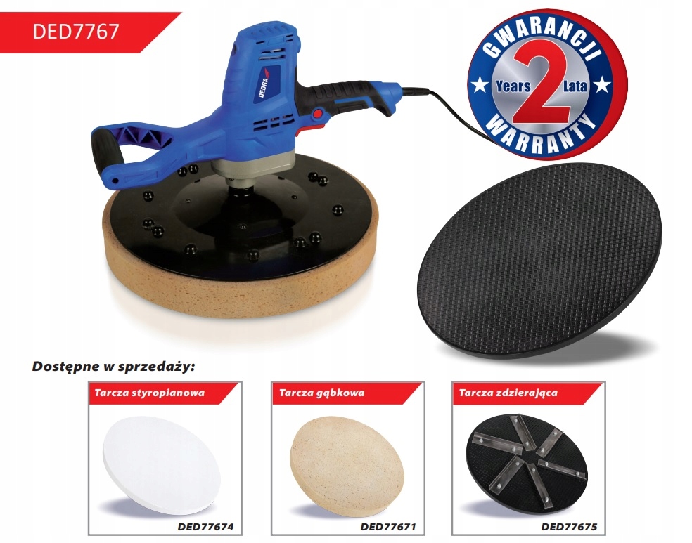 Zacieraczka Do Tynków moc 710W DEDRA DED7767 Marka Dedra