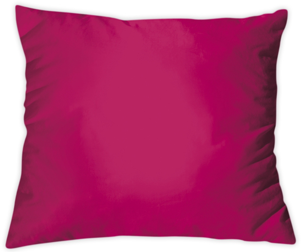 GRENO Poszewka Satynowa Bielbaw Fuksja 40x40