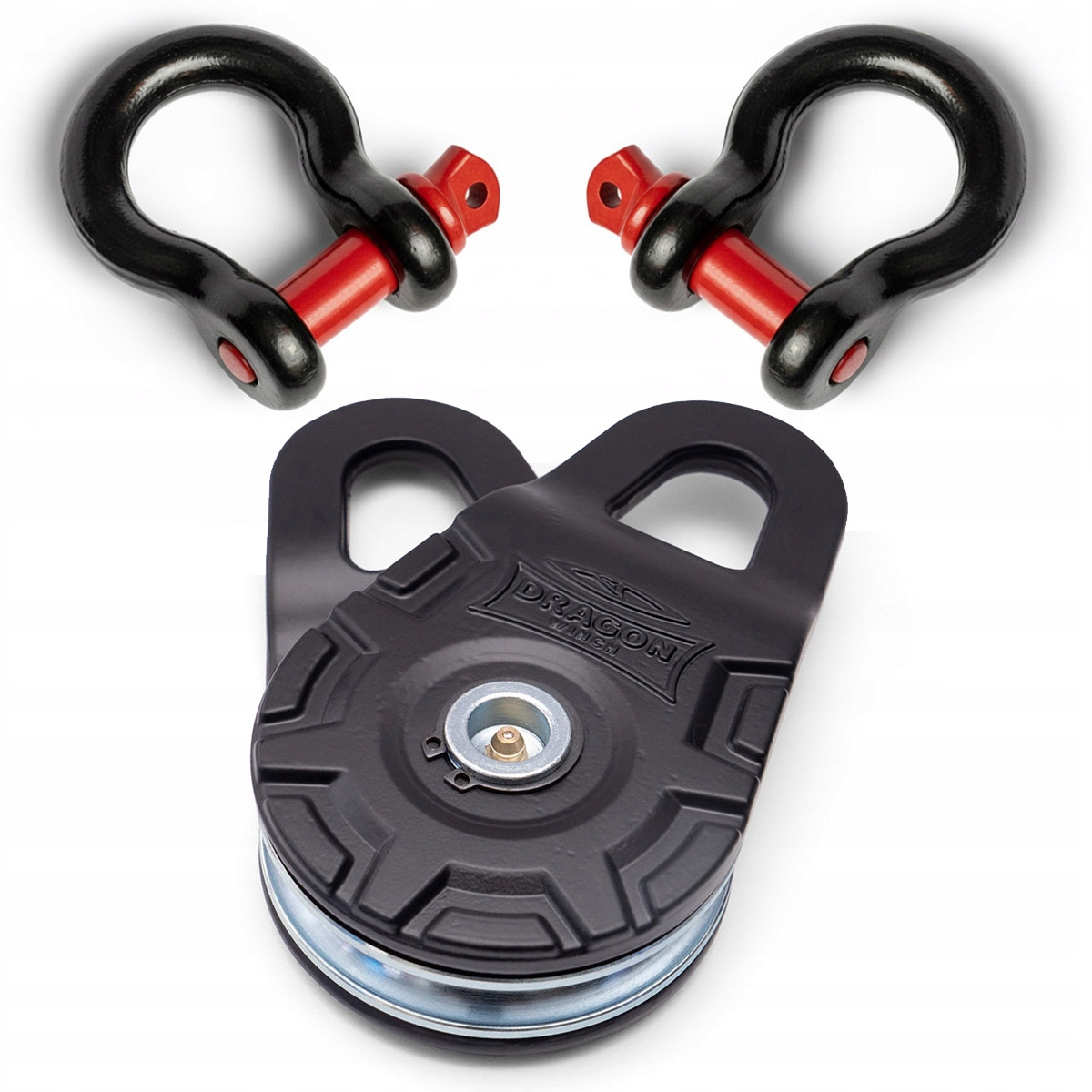 Dragon Winch Bloky 15T 15000 kg x2 Sekla 1/1 8,5T II pro naviják 4x4