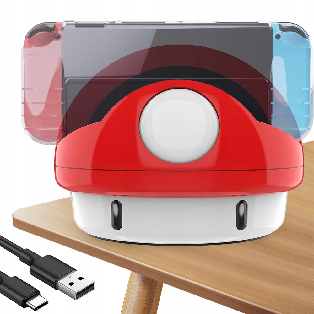 PRZENOŚNA STACJA ŁADUJĄCA SWITCH ERGONOMICZNYM PODPARCIEM I ZABEZPIECZENIEM
