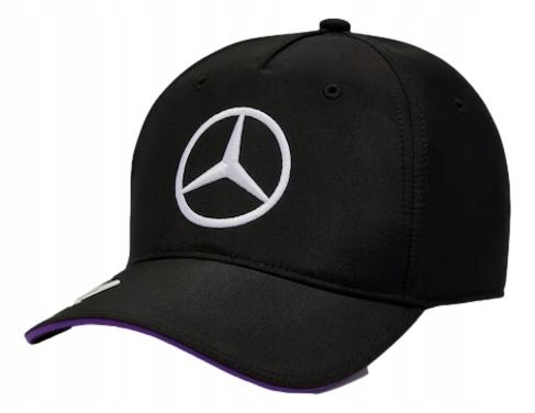 Mercedes Detská šiltovka F1 2024 Amg Petronas Hamilton čierna