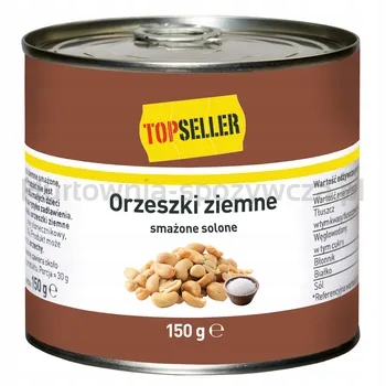 Topseller Pražené arašídy solené 150 g