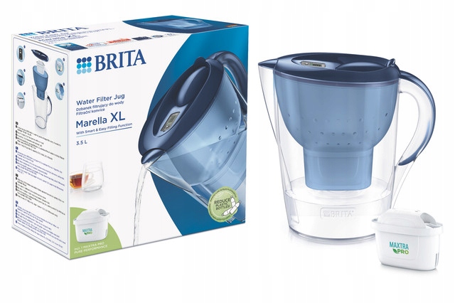Džbán s filtrem Brita Marella XL modrý Maxtra Pro Performance 2024