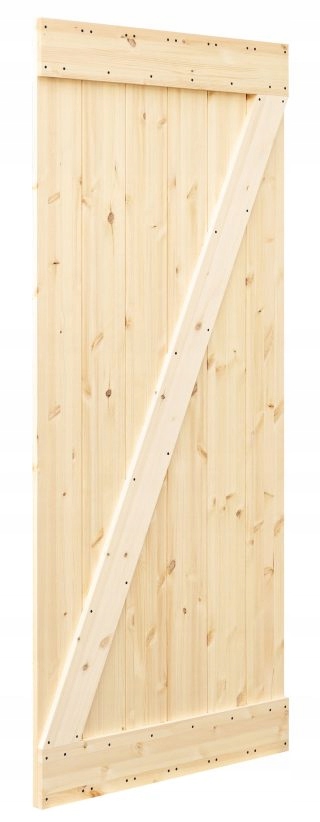 DRZWI DREWNIANE SOSNOWE PRZESUWNE LOFT RUSTIC Z 70 Marka inna
