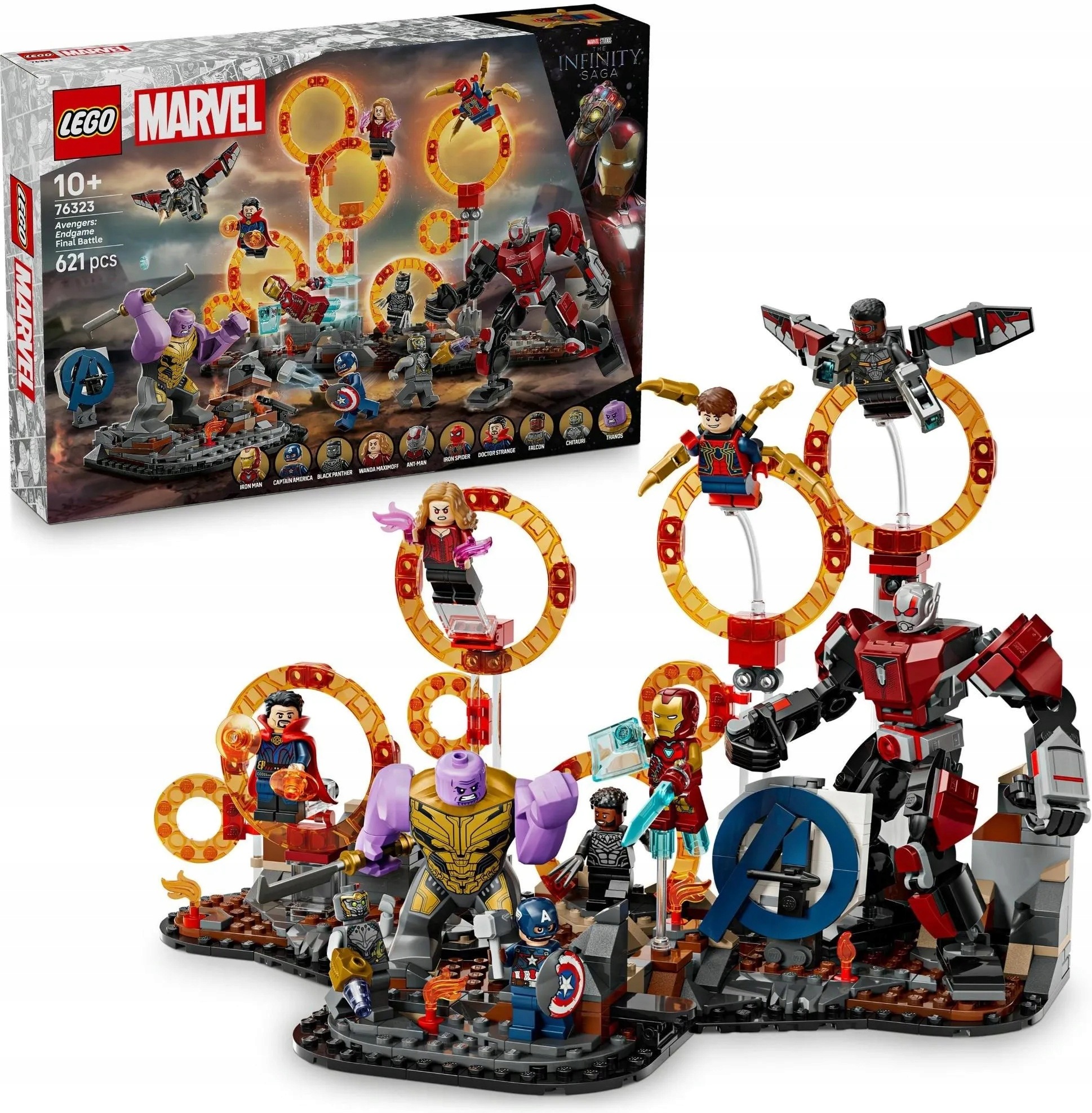 Lego Marvel Heroes 76323 Avengers: Endgame poslední bitva