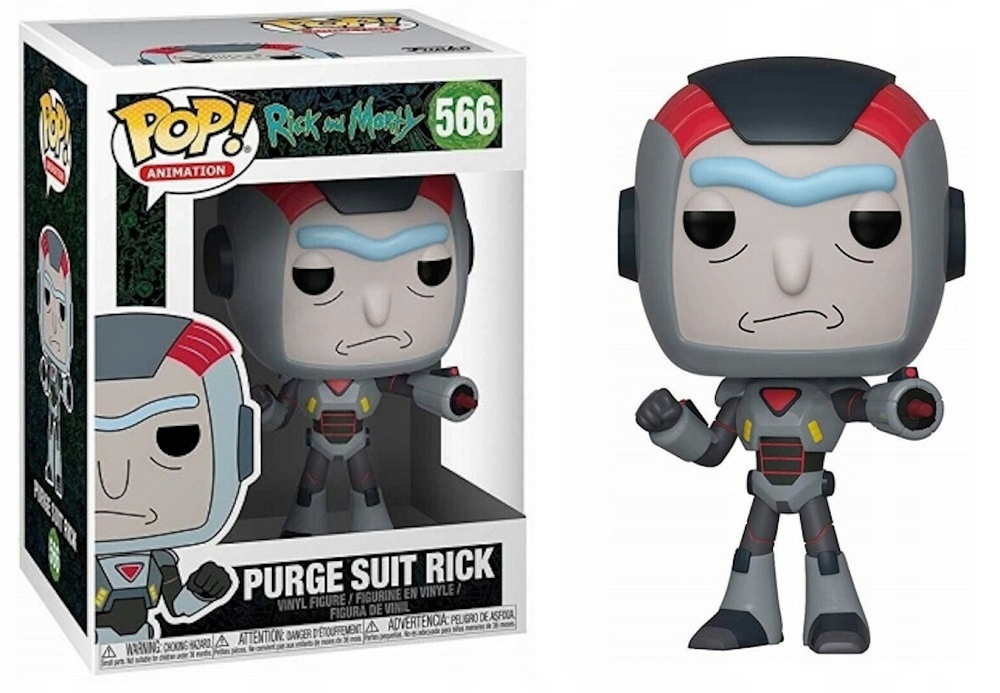

Funko Pop! Rick & Morty Purge Suit Rick 566 fi
