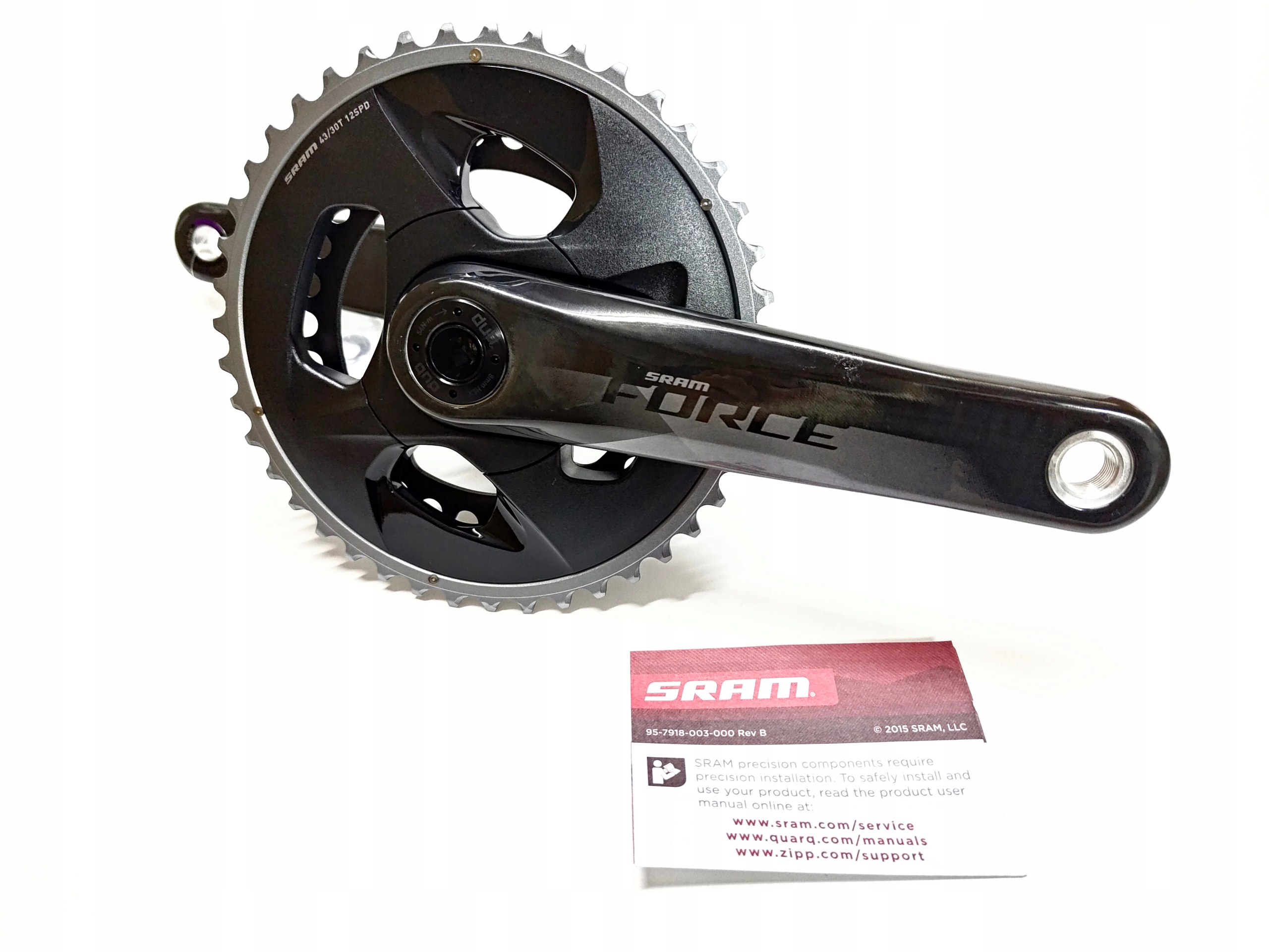 Korba Sram Force Wide, Dub Wide 43/30, 170 mm