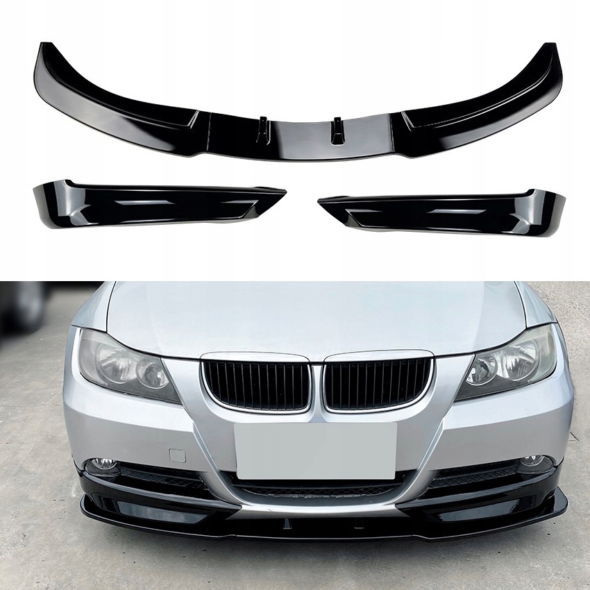 DOKŁADKA ZDERZAKA SPLITTER SPOILER BMW E90 E91 Producent części Inny