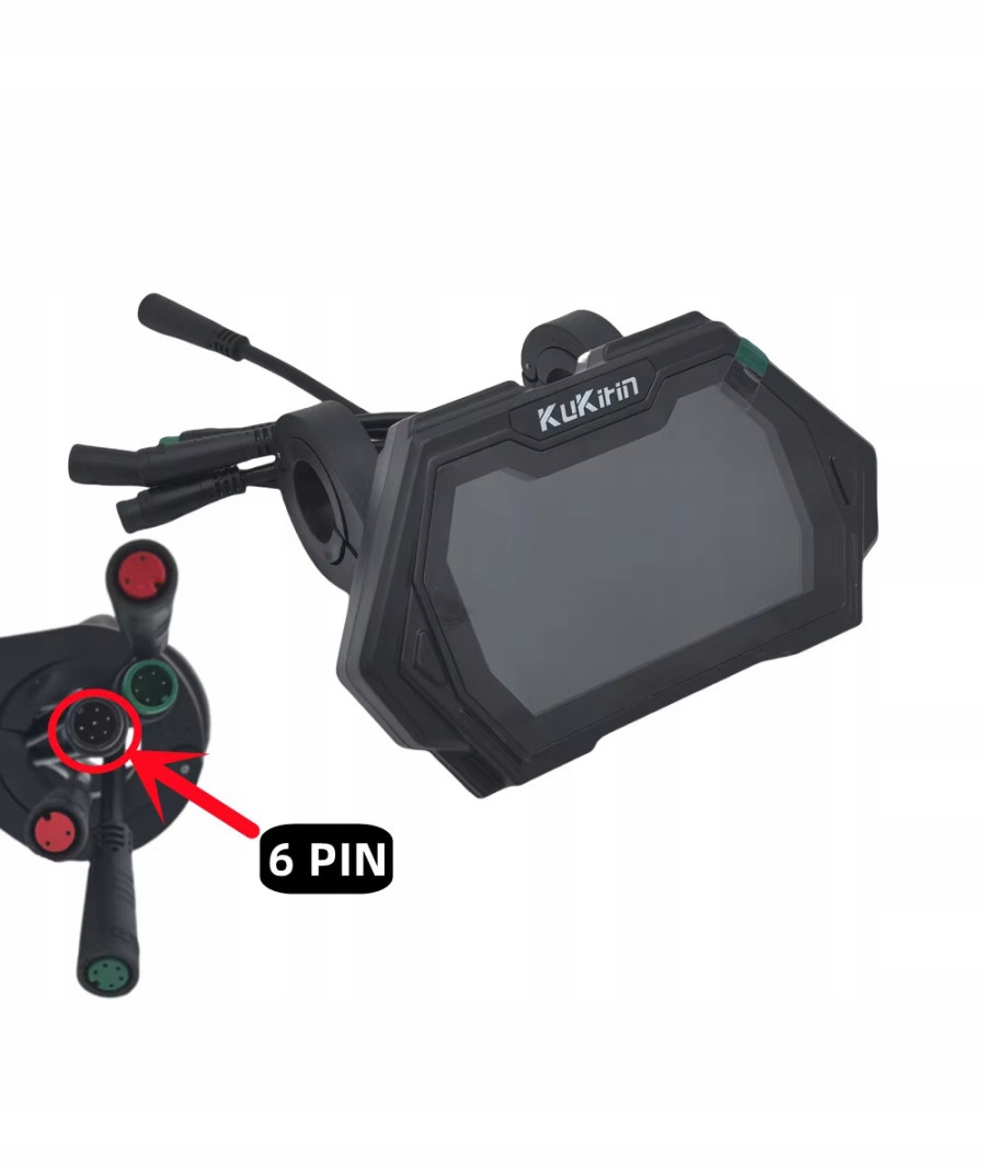 Licznik Wyświetlacz KuKirin G2 Master | 6 Pin |TFM13-FEIMI-3